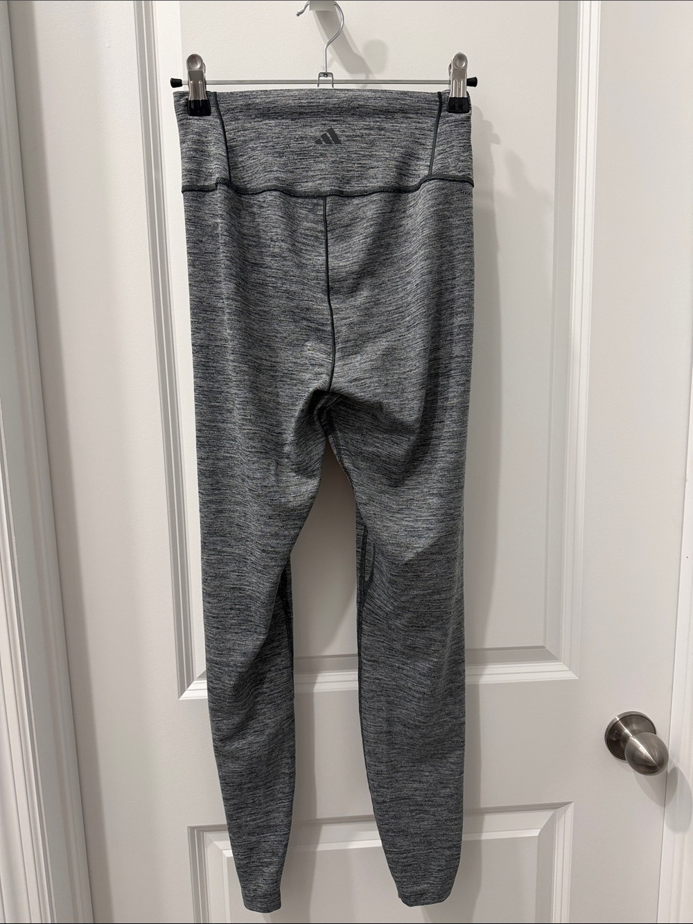 adidas Grey Heather Performance Leggings
